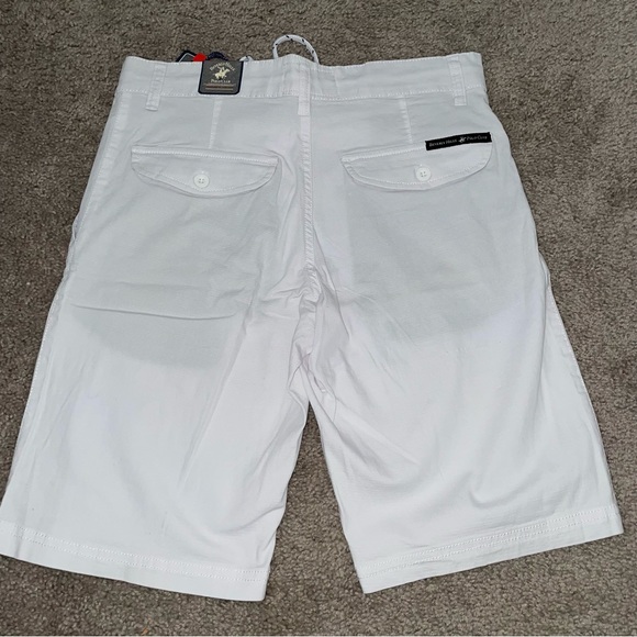 Beverly Hills Polo Club White Shorts 30W - Picture 4 of 5